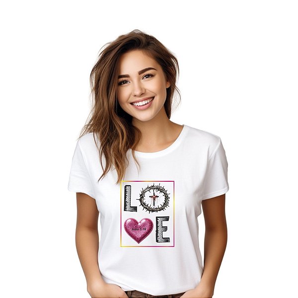 Camiseta Love Jesus