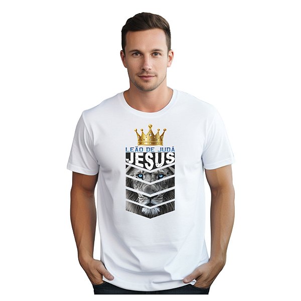 Camiseta Coroa com Leão de Judá
