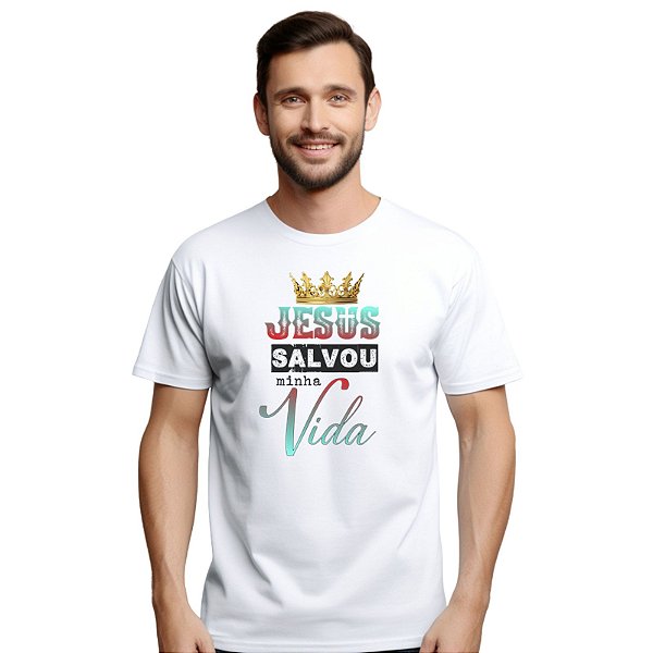 Camiseta Jesus meu Salvador