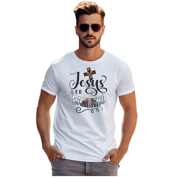 Camiseta Jesus é o Caminho