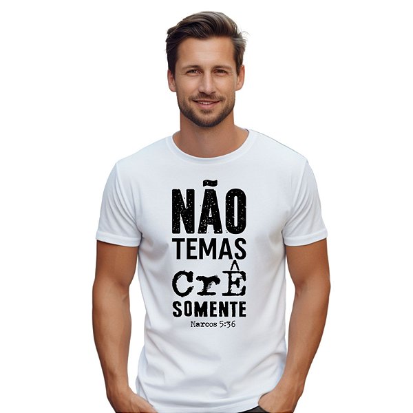 Camiseta Somente Crê