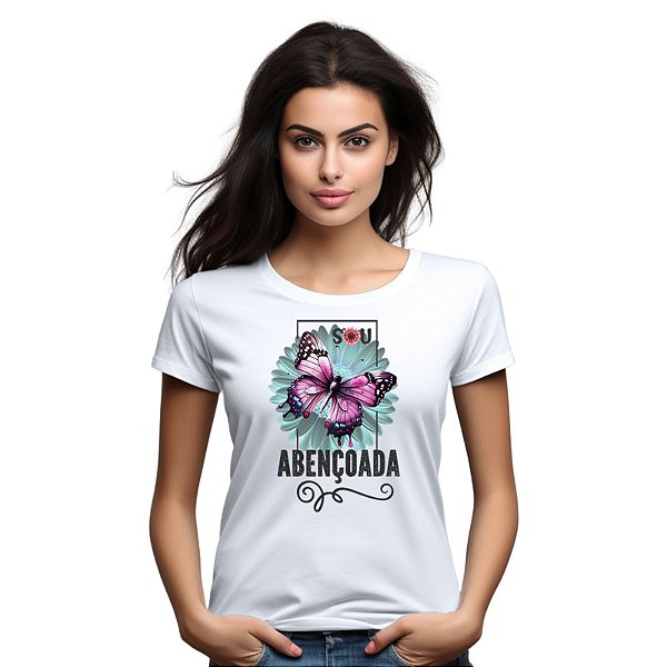 Camiseta Sou Abençoada