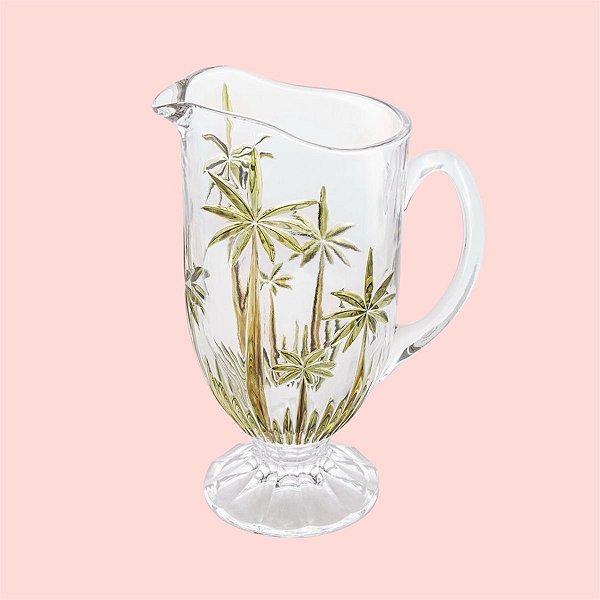 Jarra de Cristal Palm Tree