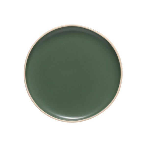 Prato sobremesa Vivant verde folha