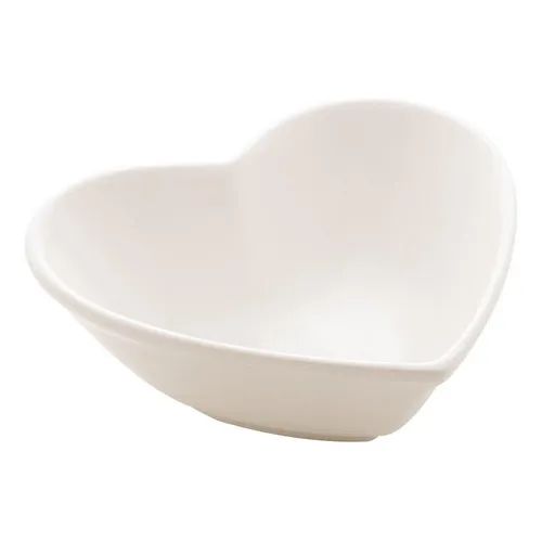 Bowl coraçāo porcelana branca