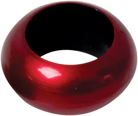Argola para guardanapo em resina vermelha