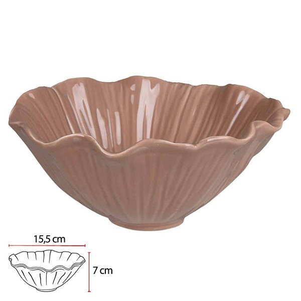 Bowl flor rosé