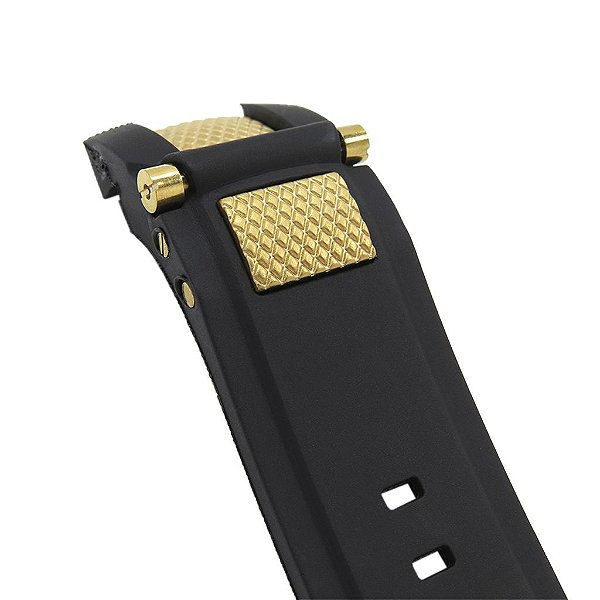 Pulseira para Relógio Compatível com Invicta Reserve S1 Rally Preto Completa 0896 0897 0898