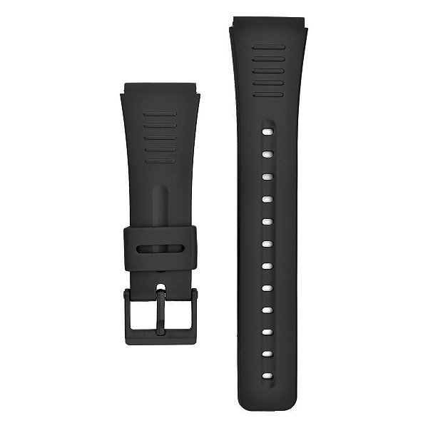 Pulseira para Relógio Compatível com Casio CMD-40 Digital Vintage Borracha Preto Completa com Fivela