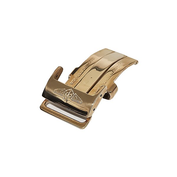 Fecho Deployant Rosê Compativel Pulseira Breitling Diversos Tamanhos 22mm / 20mm / 18mm