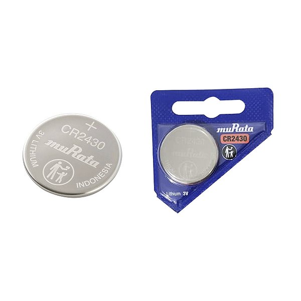 Bateria de Lítio Cr2430 3v Murata 1 Unidade Alta Capacidade
