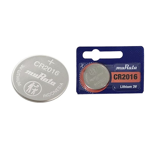 Bateria de Lítio Cr2016 3v Murata 1 Unidade Alta Capacidade