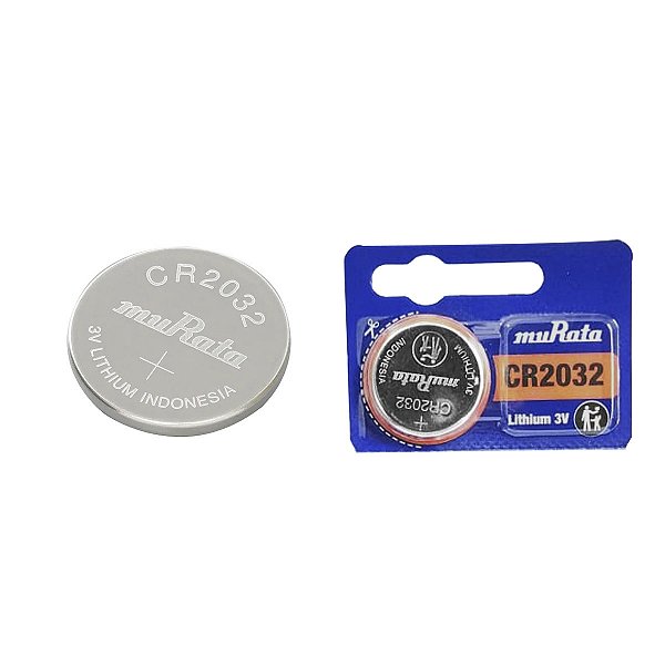 Bateria de Lítio Cr2032 3v Murata 1 Unidade Alta Capacidade
