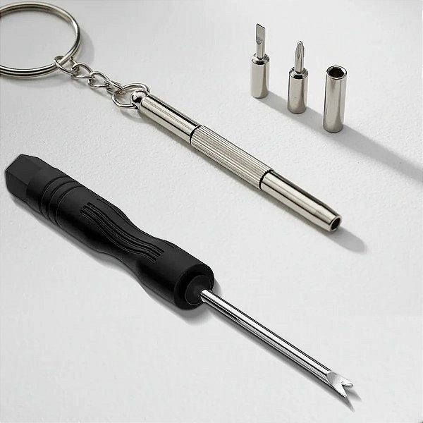 Kit 2x Chaves Para Retirada Pinos E Parafusos De Relógio