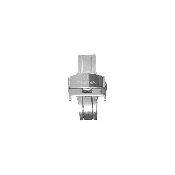 Fecho Deployant Aço Inoxidável para Relógio Omêga 20 mm