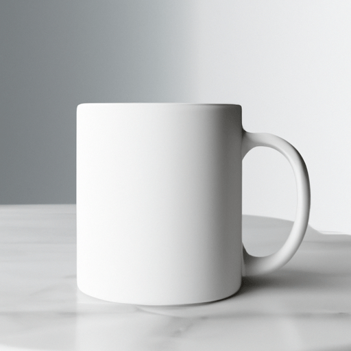 Caneca em Cerâmica 325ml Personalizada Branca