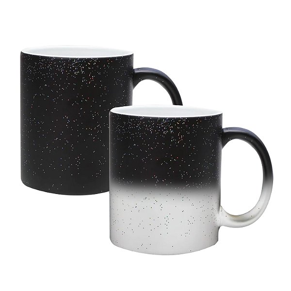 Caneca Mágica Glitter 325ml