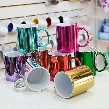Caneca Espelhada 325ml Personalizada