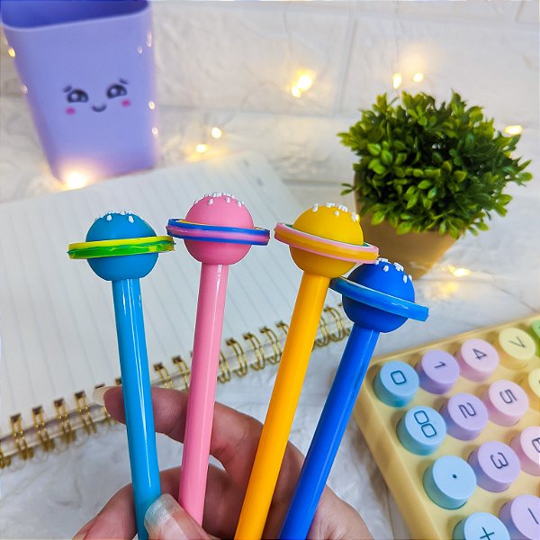 Caneta Planetinhas