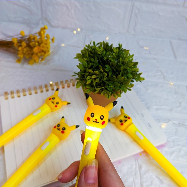 Caneta Pikachu C/Luz