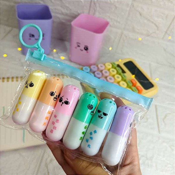 Kit Marca Texto Pílulas de Humor