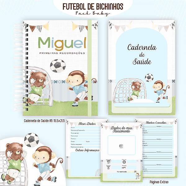 Caderneta da Saúde | Futebol de Bichinhos