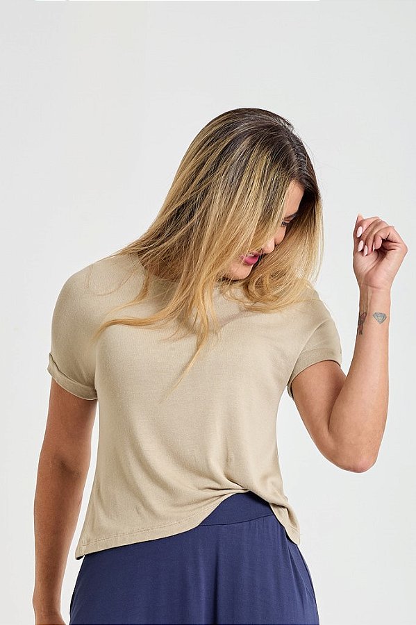 Blusa manga curta Fendi