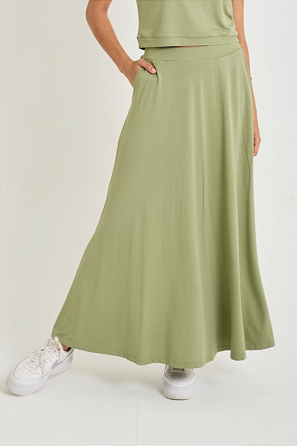 Saia Longa Verde