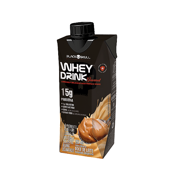 WHEY DRINK GOURMET - BLACK SKULL