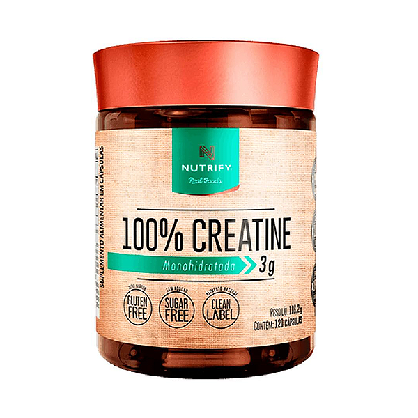 CREATINE 100% MONOHIDRATADA - NUTRIFY