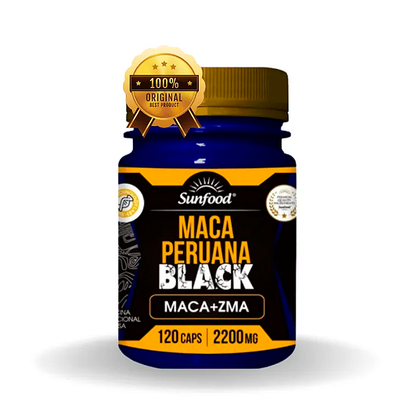 MACA PERAUANA BLACK - SUNFOOD