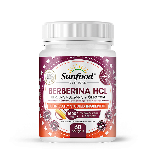 BERBERINA HCL - SUNFOOD