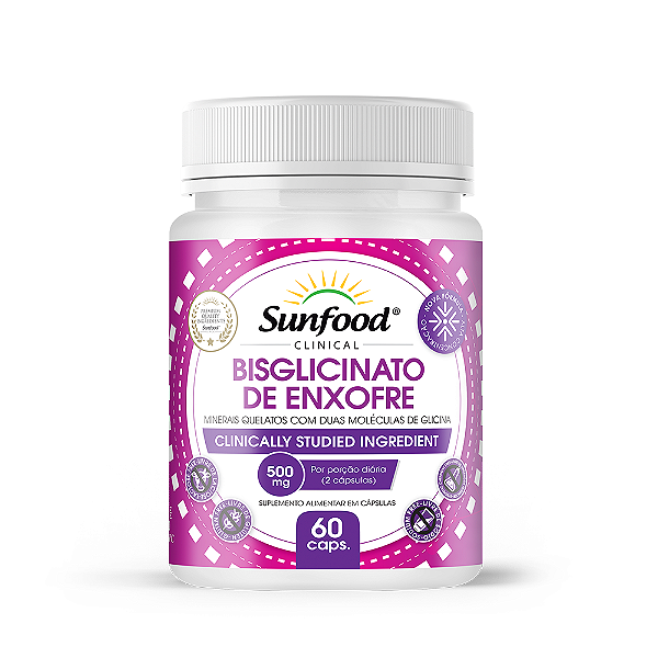 BISGLICINATO DE ENXOFRE - SUNFOOD