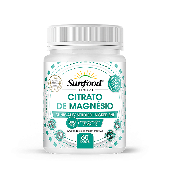 CITRATO DE MAGNÉSIO - SUNFOOD