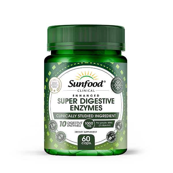 SUPER DIGESTIVE ENZYMES - SUNFOOD