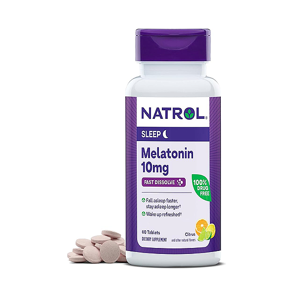 MELATONIN 10MG - 60 TABLETES - NATROL