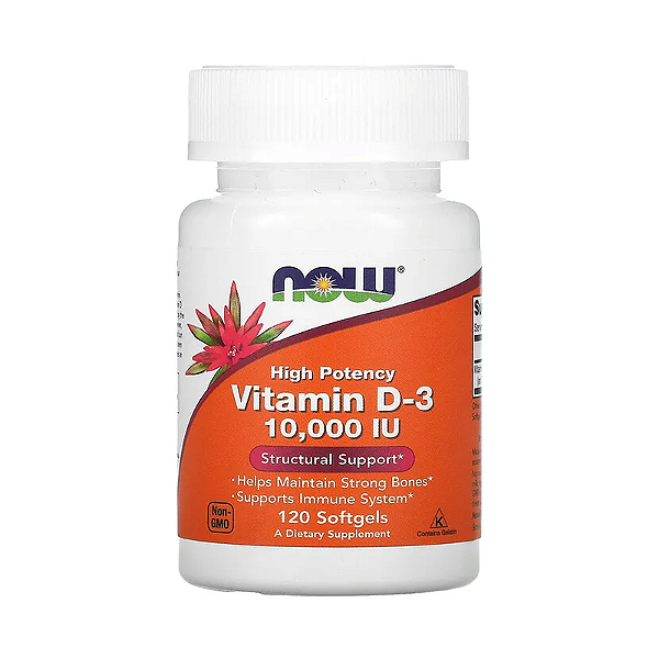 VITAMIN D-3 10,000 IU - NOW
