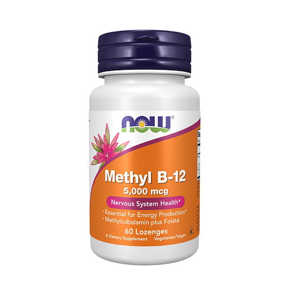 METHYL B-12 5,000 MCG - NOW