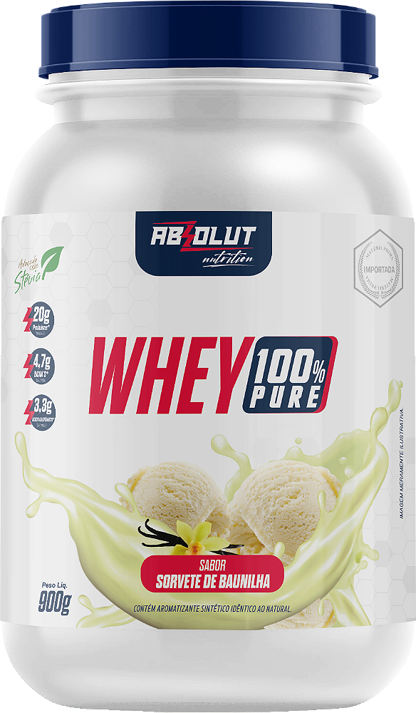 WHEY 100% ABSOLUT NUTRITION 900G