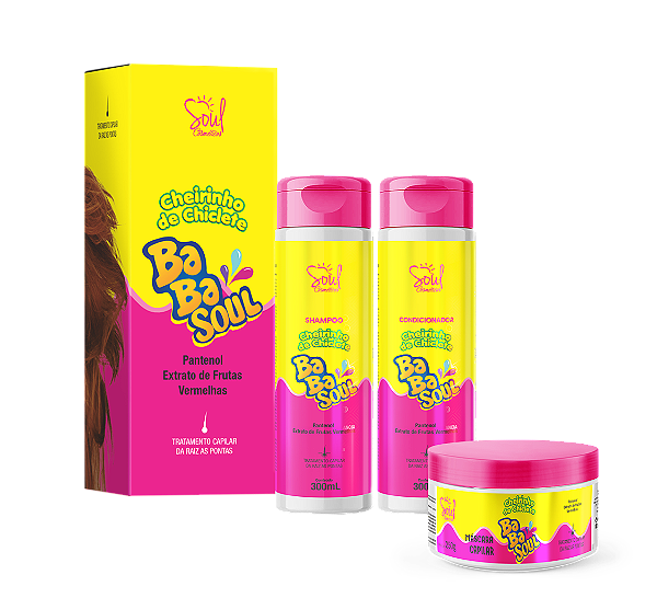 Kit Capilar Babasoul Tutti-Frutti - Soul Cosméticos