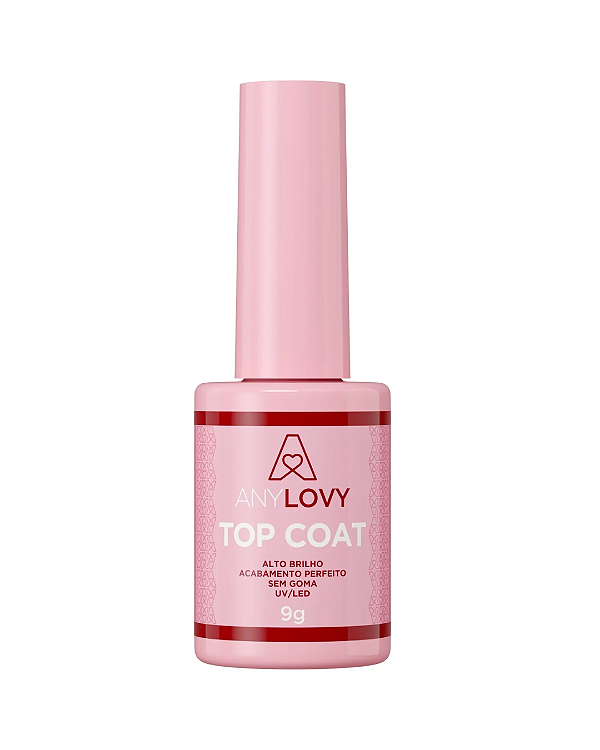 Top Coat 9g Anylovy Brilho e Proteção Profissional!