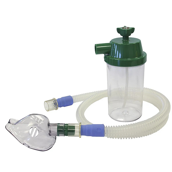 Conjunto Nebulização Silicone Infantil de Oxigênio 1200mm