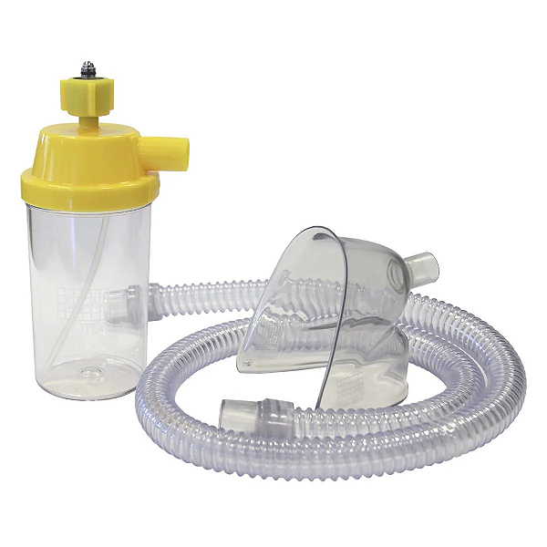 Conjunto Nebulização PVC Adulto de Ar Comprimido - Protec
