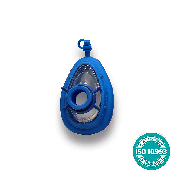 Máscara Coxim Inflável em Silicone Infantil Autoclavável - Protec