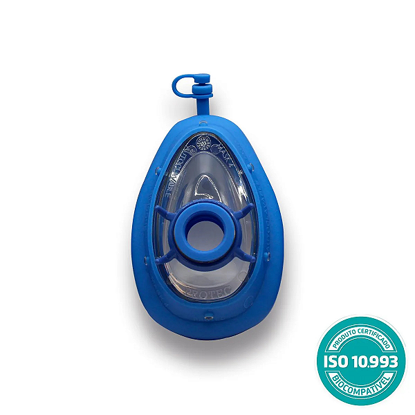 Máscara Coxim Inflável em Silicone Adulto Autoclavável - Protec
