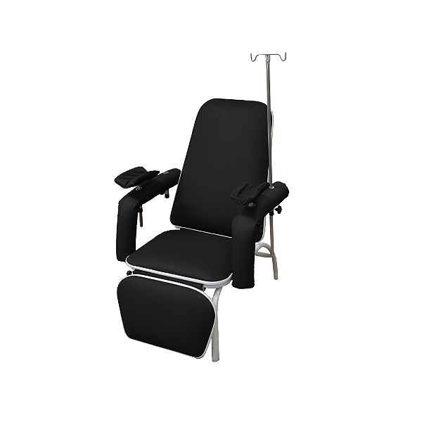Poltrona de Coleta de Sangue Standard Com Suporte de Soro