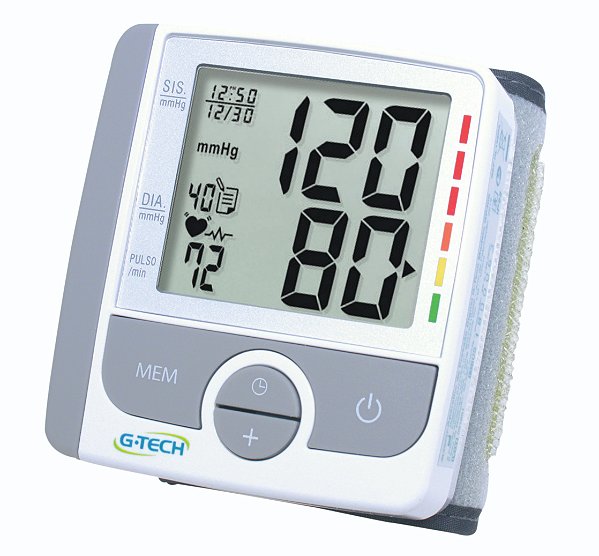Aparelho De Pressão Digital De Pulso G-Tech - GP300