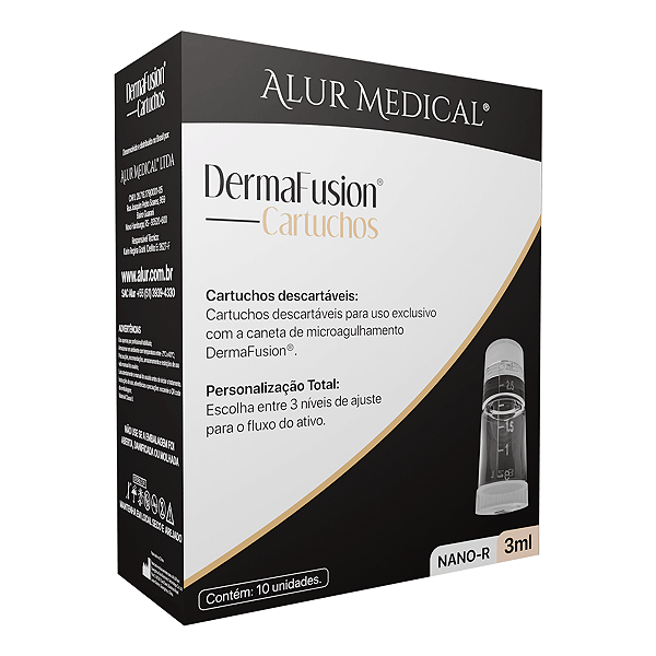 Cartuchos Descartáveis Nano-R Para Caneta de Microagulhamento - Dermafusion