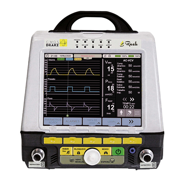 Ventilador Pulmonar Ruah - Cmos Drake