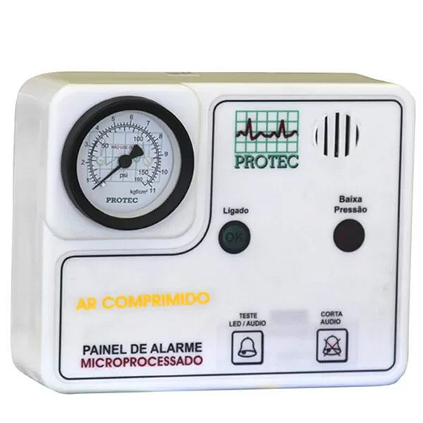 Painel de Alarme Para Rede de Ar Comprimido - Protec